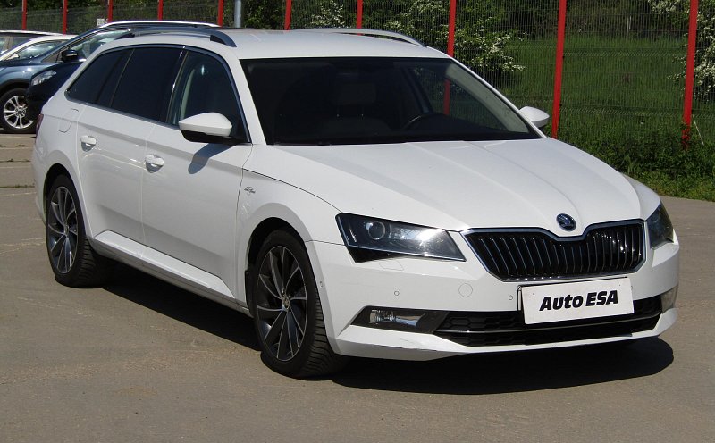 Škoda Superb III 2.0 TDi L&K