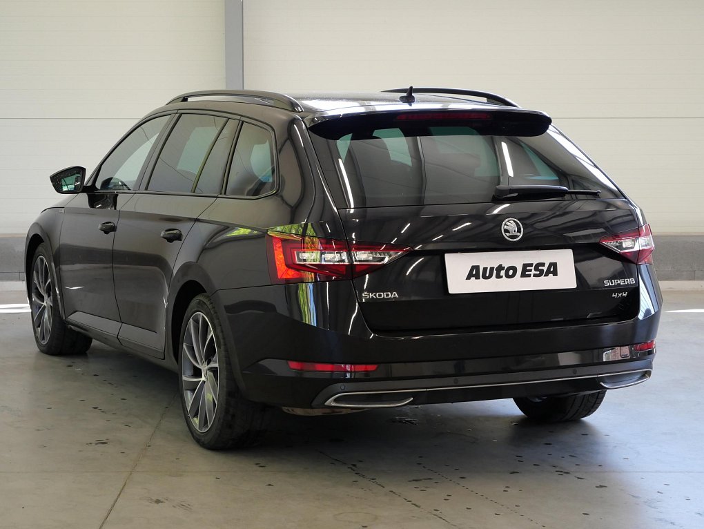 Škoda Superb III 2.0TDi SportLine 4x4