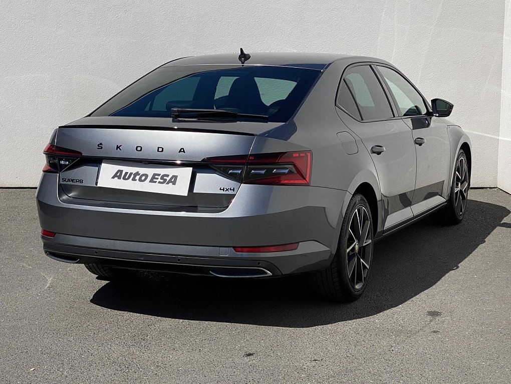 Škoda Superb III 2.0TDi SportLine 4x4