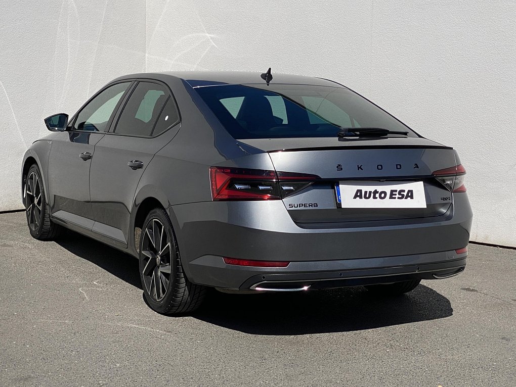 Škoda Superb III 2.0TDi SportLine 4x4