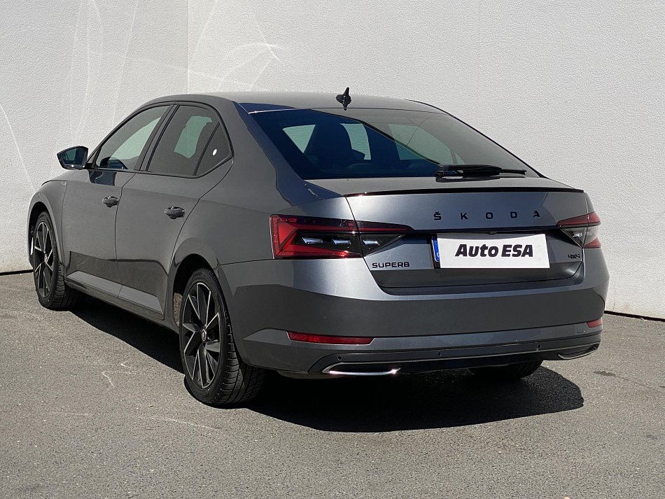 Škoda Superb III 2.0TDi SportLine 4x4