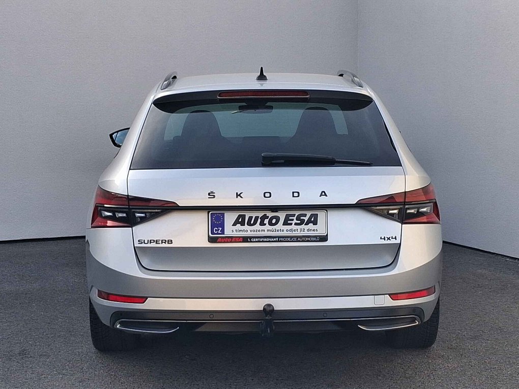 Škoda Superb III 2.0 TDi SportLine 4X4